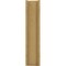 Ekena Millwork 7 1/2-in W x 22-in D x 34-in H Balboa Slat Rough Cedar Woodgrain TimberThane Outlooker, Primed Tan OUTUR075X22X34BOA24RCPR - alternate 4